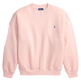 Polo Ralph Lauren Fleece Crewneck Sweatshirt, Pink Sand